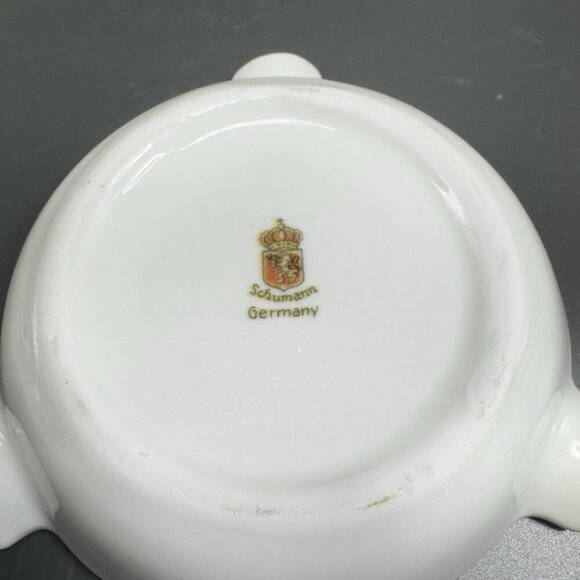Vintage Schumann Arzberg Germany Dish Ashtray With An Antique Floral Design VTG - Picture 7 of 13
